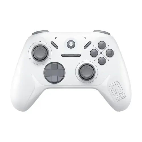 Controle Machenike G1 Sem Fio para PC com Efeito Hall - Branco - Novo, Lacrado