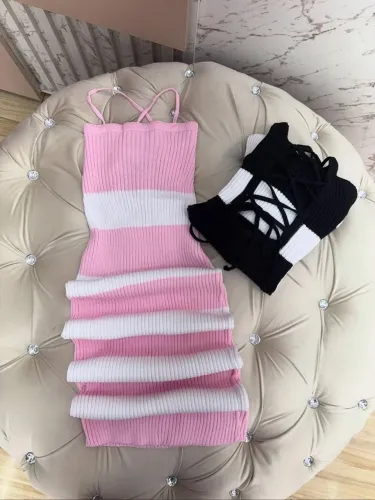 Vestido tricô modal Premium