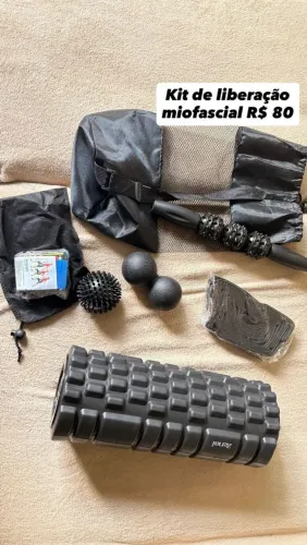 Kit de Ioga e Liberação Miofascial