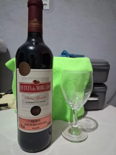 Vinho Quinta do Morgado Suave 750ml Taça de brinde