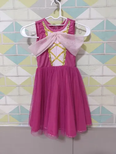 Fantasia Princesa Aurora - tamanho 4 anos