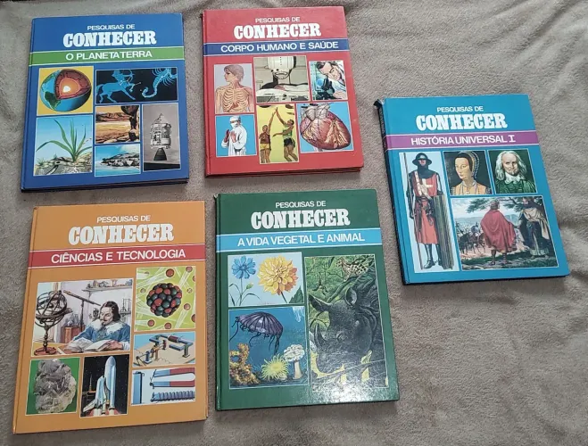 Coleção conhecer anos 70 do 1 a 5
