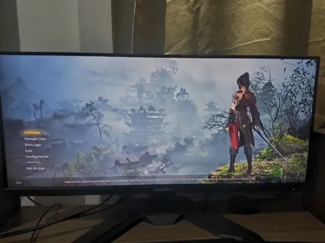 Monitor M34WQ-SA Gigabyte 34 polegadas 144Hz IPS HDR 400 117% sRGB, FreeSync premium 1ms