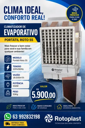 Climatizador evaporativo 