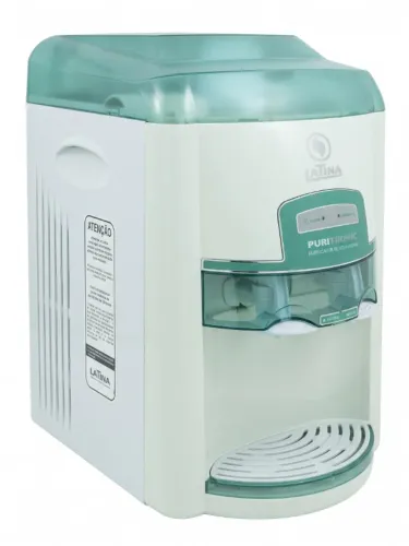 Purificador De Água Refrigerado Eletrônico De Mesa Latina usado com bicos e filtros novos
