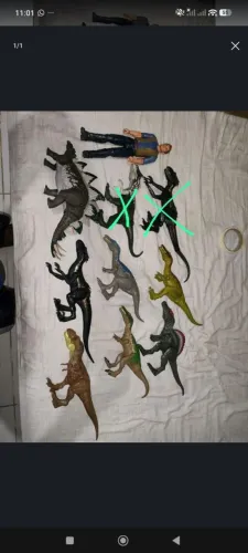 Lote de dinossauros mattel