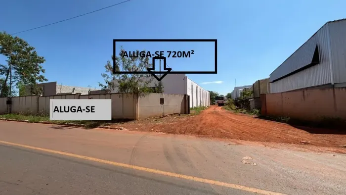 Barracão 720 m² ao Lado do Atacadão | Pátio para Carretas/Bitrens Jd.dos Estados-Várzea Gr