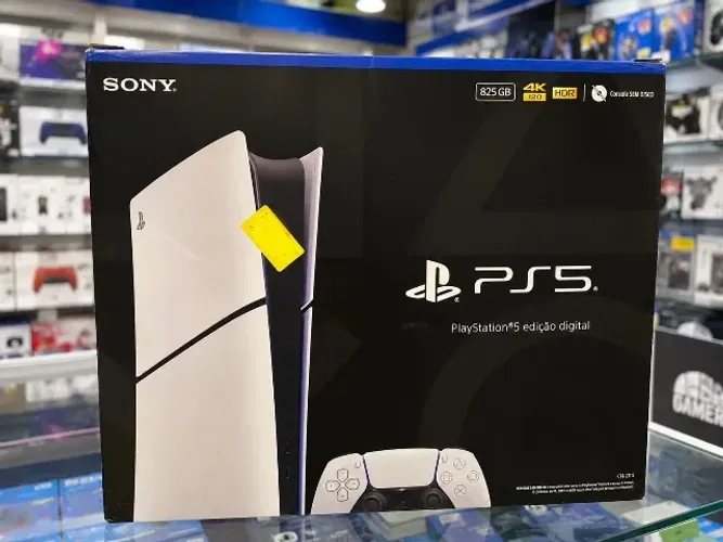 PS5 Slim Digital 825GB Lacrado | Novo