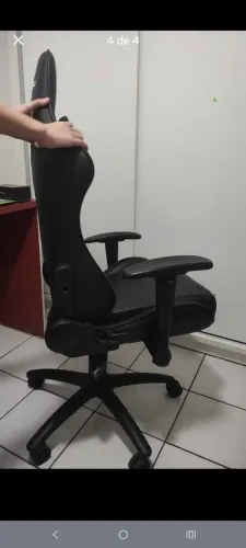 Cadeira Gamer ThunderX3 Preta - Reclinável