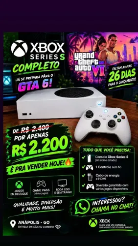 Xbox séries S Anápolis