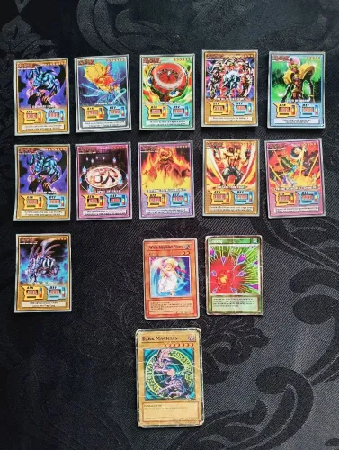 Cartas cards colecionaveis Yu gi oh lote