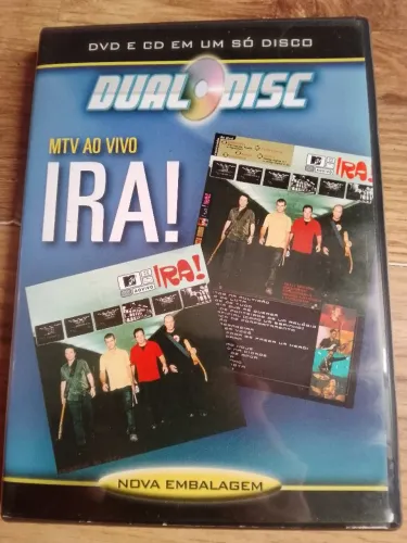 DVD e cd Ira ao vivo MTV