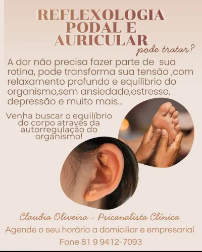 Reflexologia auricular ou podal
