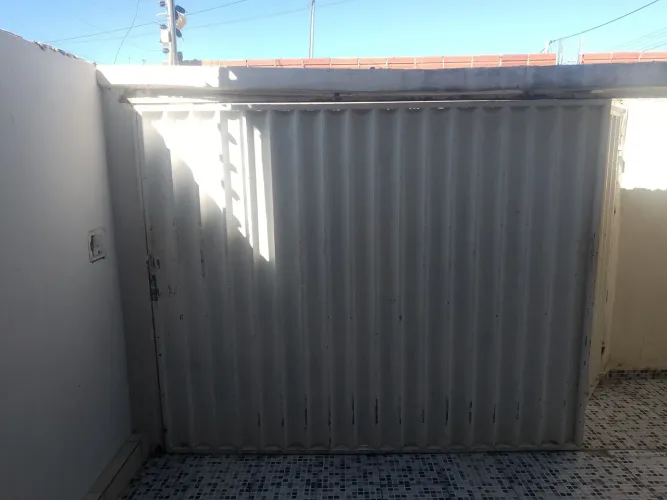 Portão antigo chapa 18 completo
