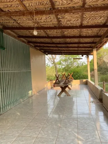 LINDO RANCHO COM CASA DE 3 QUARTOS NA BEIRA DO RIO EM PLAMEIRAS