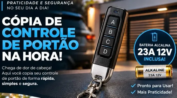 ? CÓPIA DE CONTROLE DE PORTÃO NA HORA!  