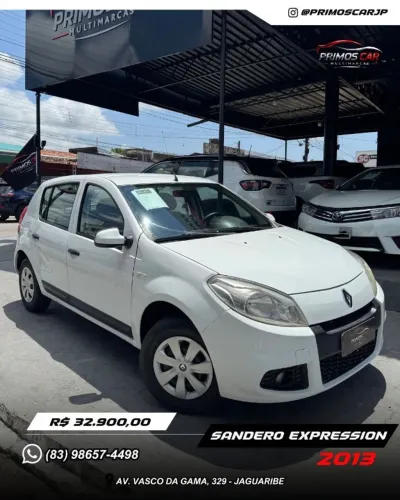 Renault Sandero Expression Hi-flex 1.0 16V 5P 2013