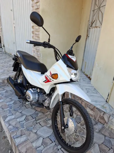 Pop 110 2026 - Honda Pop 110i, Branco, partida elétrica 