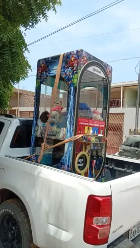 maquina de pelúcia