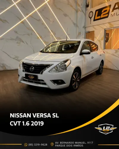 Nissan Versa SL 1.6 16V Flexstart 4P Aut. 2019