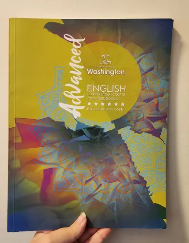 Livro academia de inglês conversation curse advanced book