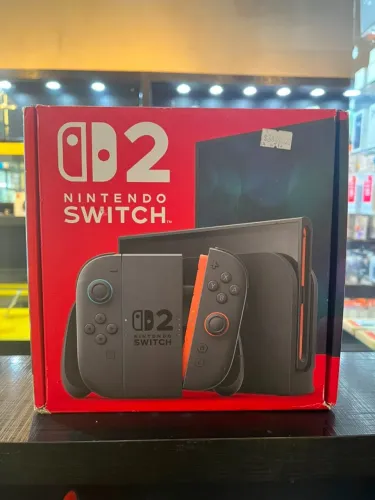 NINTENDO SWITCH 2 LACRADO CINZA 256GB COM 1 ANO DE GARANTIA