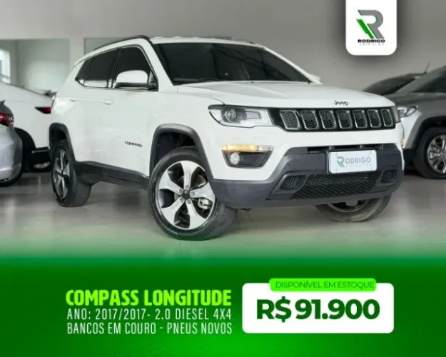Jeep Compass Longitude 2.0 4X4 Dies. 16V Aut. 2017