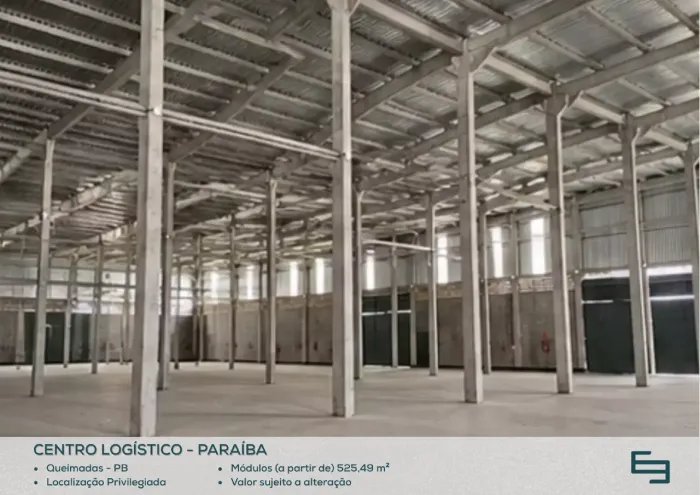 Galpão para alugar em Queimadas/PB com 3.500,00 m² em condomínio logístico