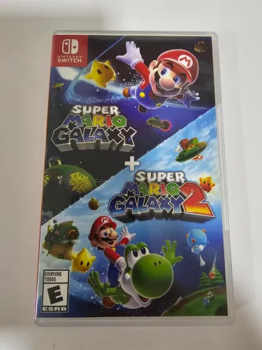 Super Mario Galaxy 1 + 2. Jogo de Nintendo Switch.