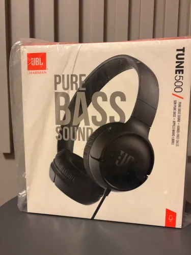 JBL Tune 500 Original Lacrado | Fone de Ouvido com Fio | Novo na Caixa