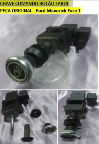 CHAVE COMANDO BOTÃO FAROL ALTO E BAIXO PEÇA ORIGINAL TESTADA ENVIO VIDEO