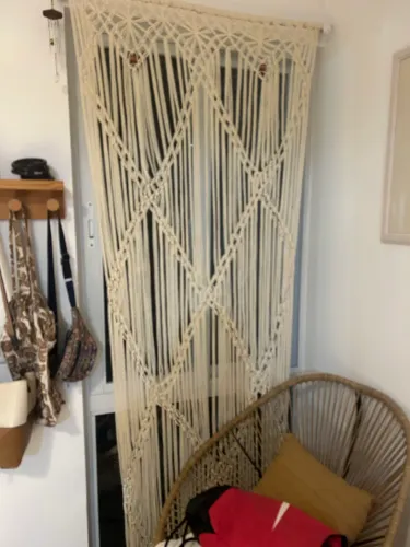 Cortina Para Portas Em Sisal Artesanal - 2,00mt X 1,00mt.