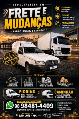 Frete e mudanças