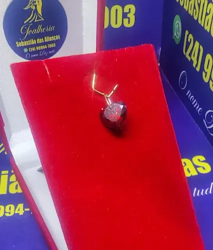 Pingente Ponto de Luz Coração Champanhe Ouro 18 Kilates Pedra Zircônia Peso 1.38 Gramas 10