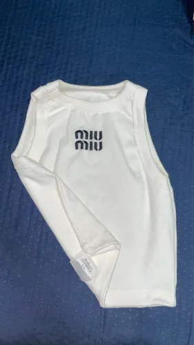 Regata Branca Miu miu