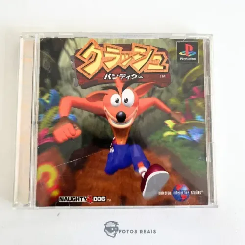 JOGO CRASH BANDICOOT (JPN) SEMINOVO - PS1