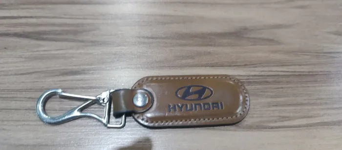 Chaveiro Hyundai em couro