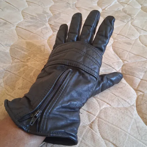 Luva De Couro Para Motociclista