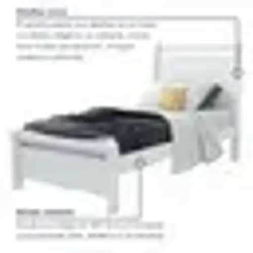 Cama Solteiro Reali MDF Super Resistente