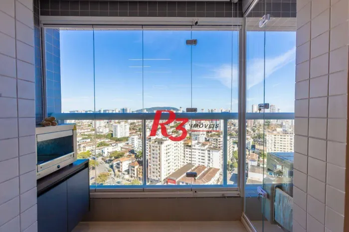 Apartamento com 2 dormitórios para alugar, 56 m² por R$ 5.300,02/mês - Macuco - Santos/SP