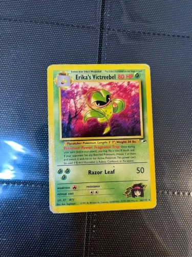 Erika's Victreebel (26/132) - Carta Pokémon Rara e Vintage
