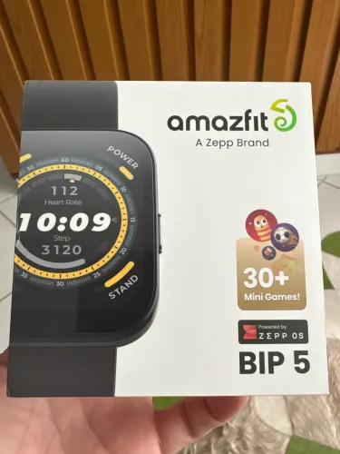 ? Amazfit Bip 5 Original - Como Novo | GPS Integrado | Bateria de Longa Duração