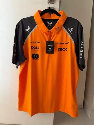Camisa polo oficial McLaren F1 team