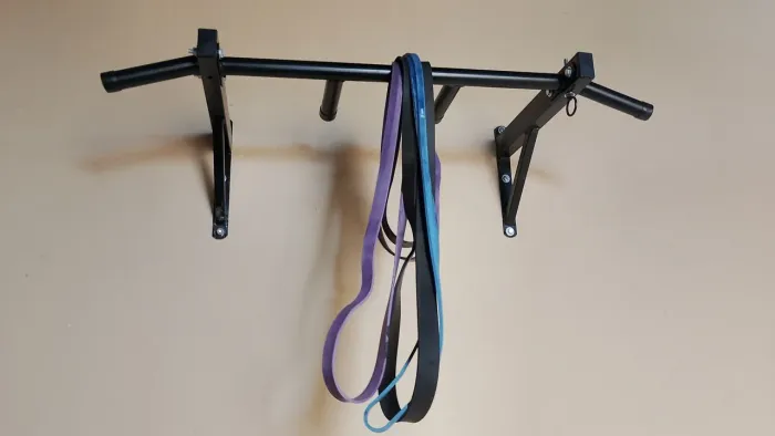 Barra fica de exercícios nova com elásticos