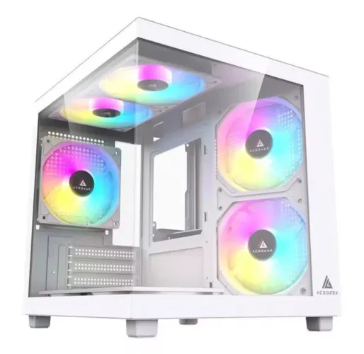 Gabinete aquário branco novo lacrado ( envio para todo Brasil )