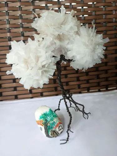 Escultura Ipê -Decoração Artificial