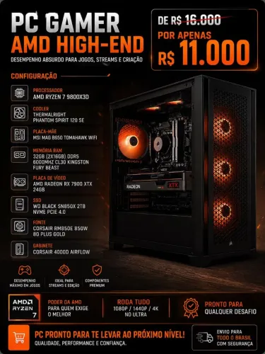 PC GAMER AMD HIGH-END