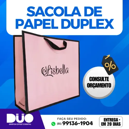 Sacola de Papel Personalizada