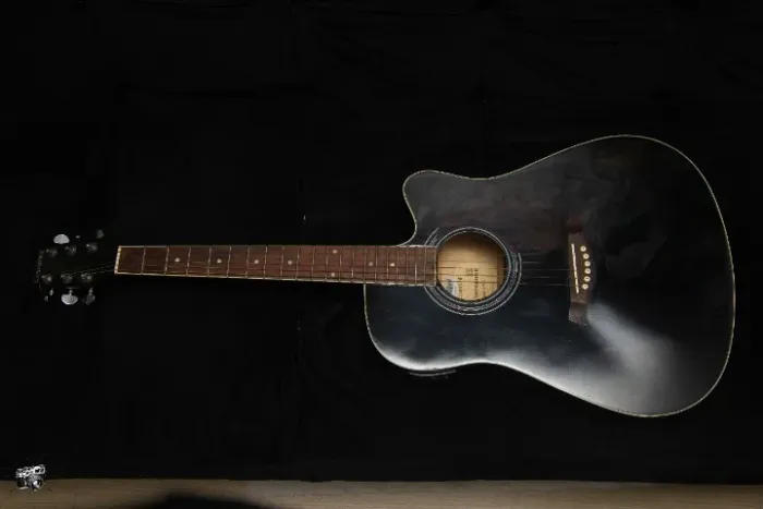 Violão Eletroacústico Giannini Performance GF-1F CEQ BK