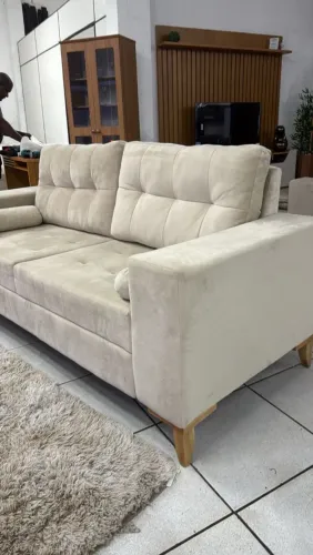 SOFÁ RETRÔ LUXO PROMOÇÃO